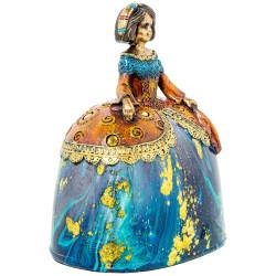 Deko-Figur Alexandra House Living Bunt Kunststoff Kleid 18 x 13 x 22 cm