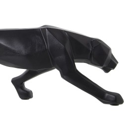 Decorative Figure Alexandra House Living Black Plastic Panther 10 x 16 x 44 cm