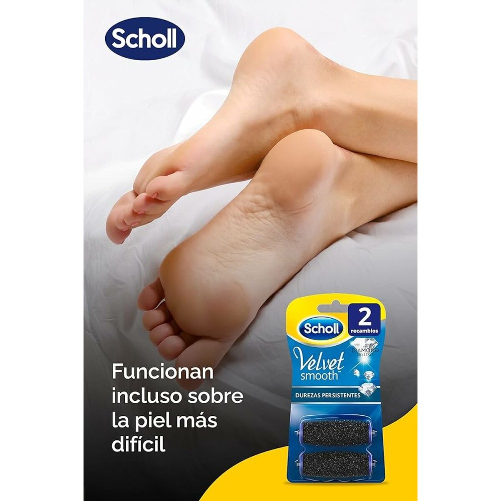 Exfoliant pour pieds Scholl Velvet Smooth (2 Unités)