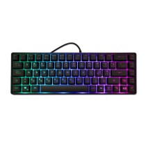 Tastatur CoolBox mini TM065 Qwerty Spanisch Schwarz