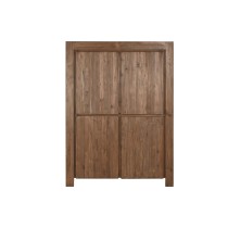 Armoire Home ESPRIT Naturel bois de teck 130 X 45 X 180 cm