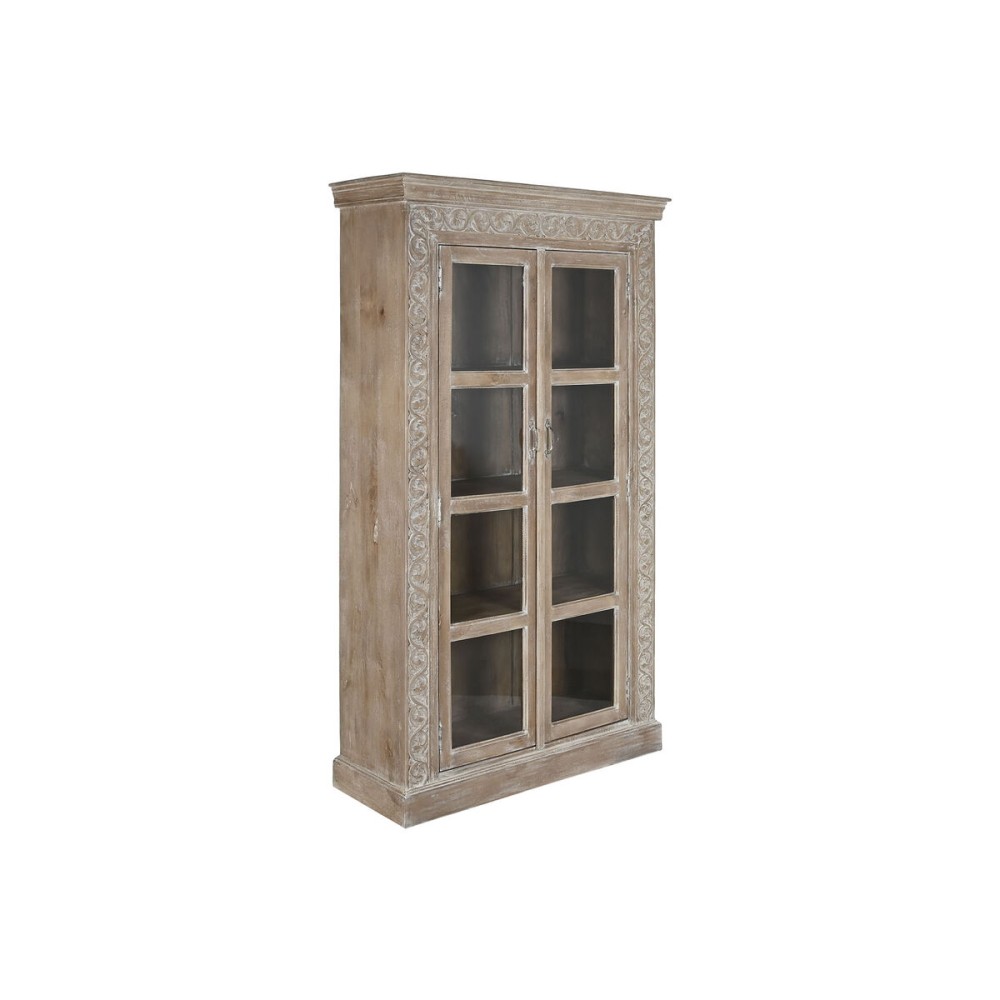 Présentoir Home ESPRIT Blanc Bois de manguier 120 X 44 X 210 cm