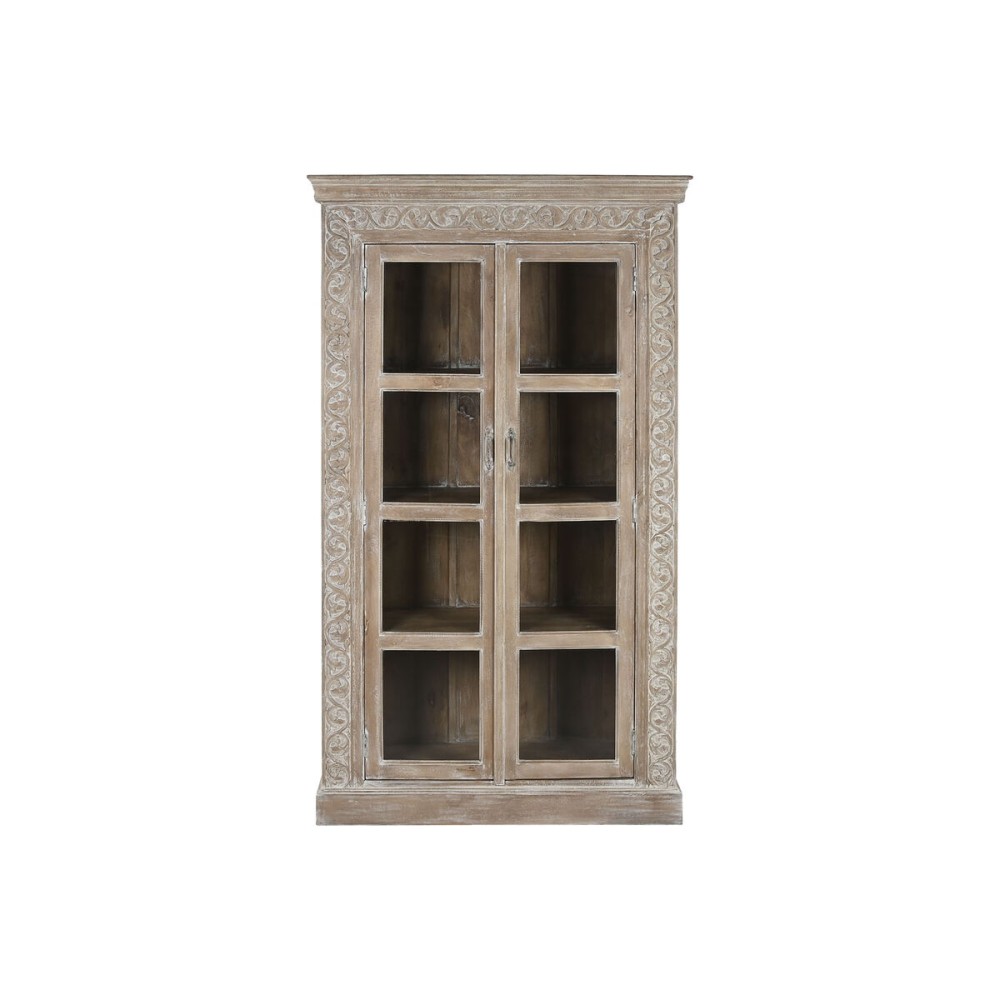 Présentoir Home ESPRIT Blanc Bois de manguier 120 X 44 X 210 cm