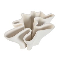 Centre de Table Home ESPRIT Blanc Urbaine 27 x 15 x 11 cm