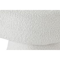 Chausse-pieds Home ESPRIT Blanc Polyester 100 x 42 x 46 cm