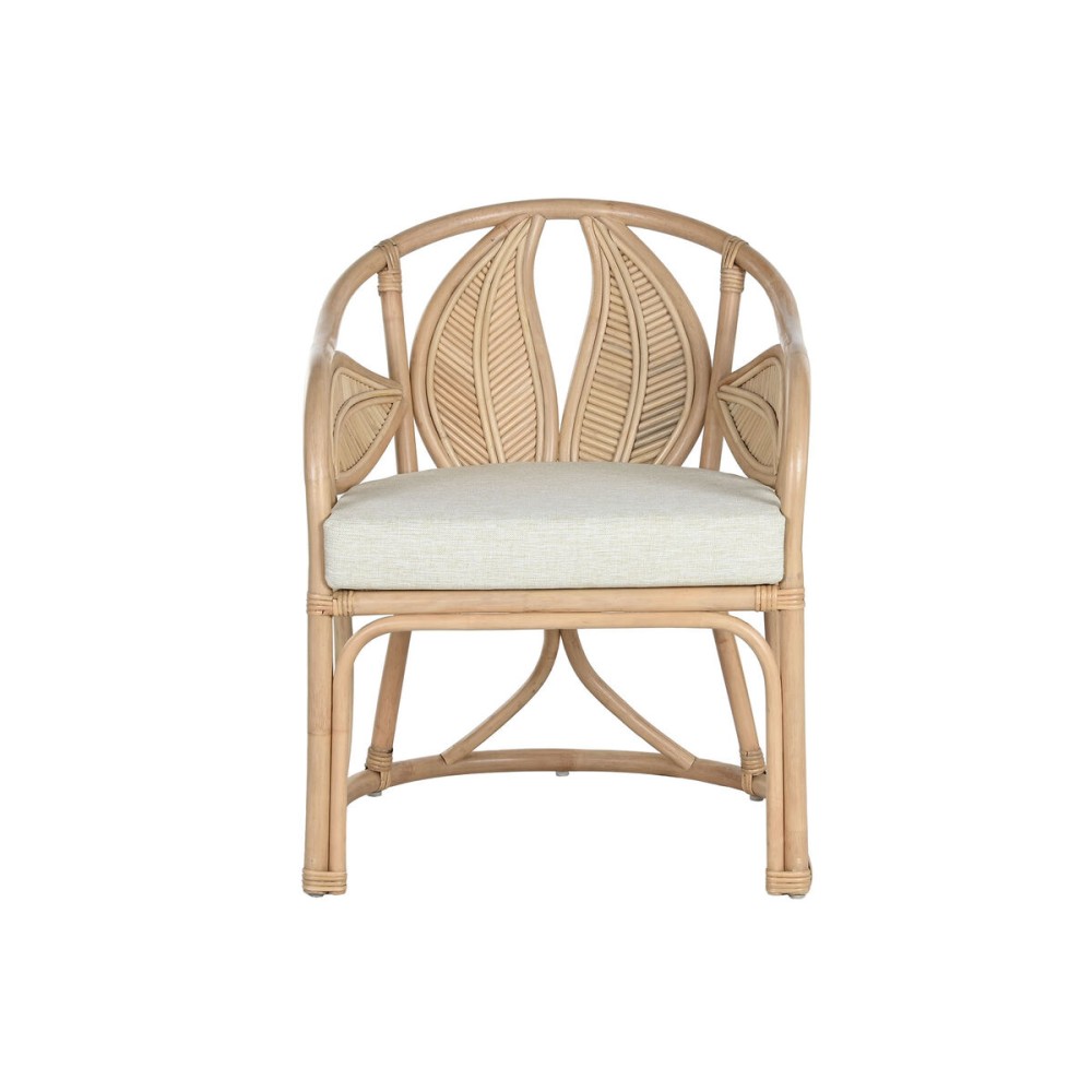 Dining Chair Home ESPRIT Natural Rattan 63 x 68 x 81 cm