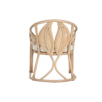 Dining Chair Home ESPRIT Natural Rattan 63 x 68 x 81 cm