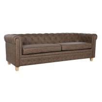 Dreisitzer-Sofa Home ESPRIT Braun Vintage 216 X 78 X 70 cm