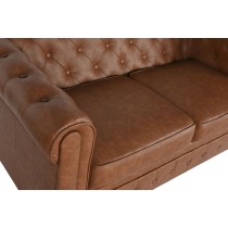 Zweisitzer-Sofa Home ESPRIT Braun natürlich Vintage 151 X 79 X 70 cm