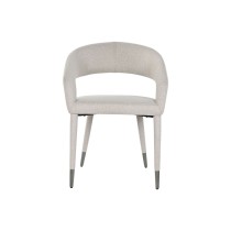 Dining Chair Home ESPRIT Beige Polyester Metal 57,5 X 60 X 81 cm