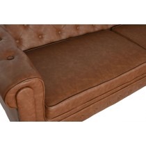 Dreisitzer-Sofa Home ESPRIT Braun natürlich Vintage 218 X 78 X 70 cm