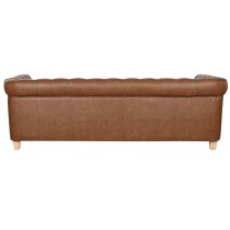 Dreisitzer-Sofa Home ESPRIT Braun natürlich Vintage 218 X 78 X 70 cm