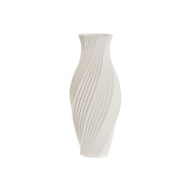 Vase Home ESPRIT Blanc Grès Moderne 16 x 16 x 40 cm