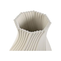 Vase Home ESPRIT Weiß Steingut Moderne 16 x 16 x 40 cm