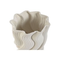 Vase Home ESPRIT Weiß Steingut Moderne 16 x 16 x 26 cm