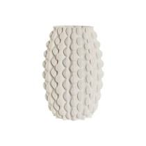 Vase Home ESPRIT Blanc Grès Moderne 17 X 17,5 X 28 cm