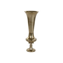 Vase Home ESPRIT Golden Aluminium Modern Wineglass 28,5 X 28,5 X 81 cm