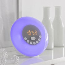 Rechargeable Sunrise Alarm Clock with Speaker Sunrilk InnovaGoods