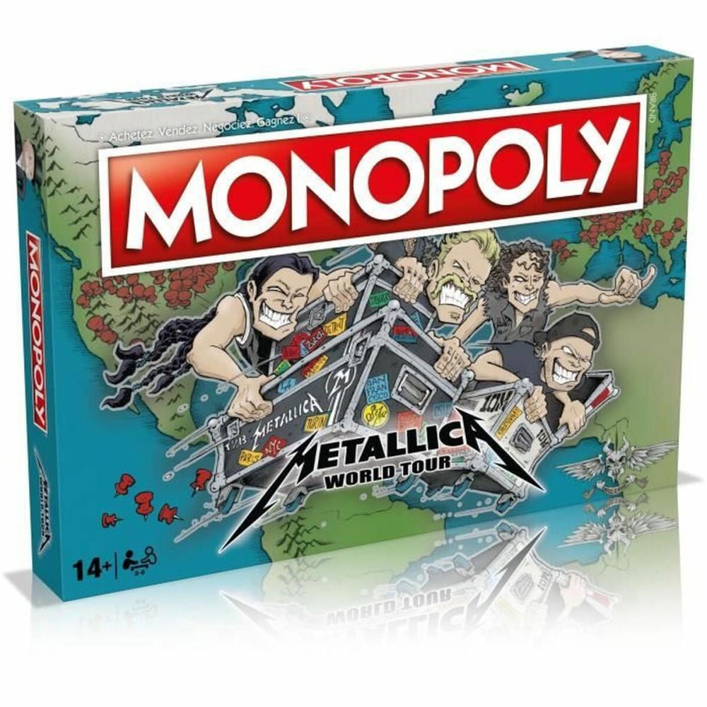 Jeu de société Winning Moves Monopoly Metallica