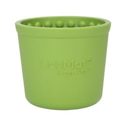 Mangeoire pour chiens Lickimat Vert Caoutchouc