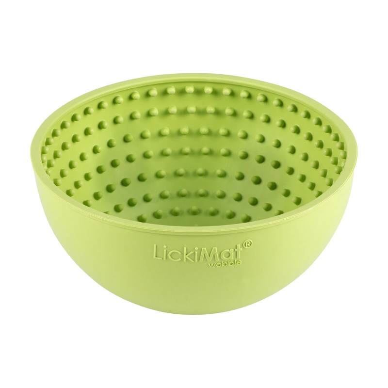 Dog Feeder Lickimat Green Rubber Modern 600 ml