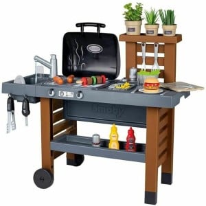 Spielküche Smoby Garden Kitchen Grill 43 Stücke