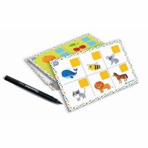 Jeu de société Clementoni Magnetic Letters & Animals Case (FR)