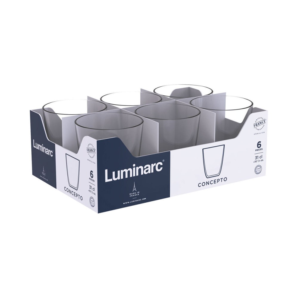 Verre Luminarc Concepto Transparent verre 310 ml (24 Unités)