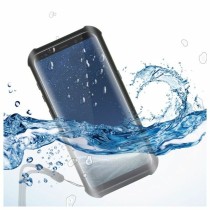 Waterproof case Samsung Galaxy S8+ KSIX Aqua Case Black Transparent