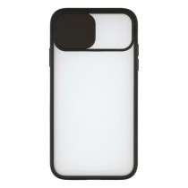 Housse pour Mobile avec Bord en TPU iPhone 12 Mini KSIX Duo Soft Cam Protect Noir