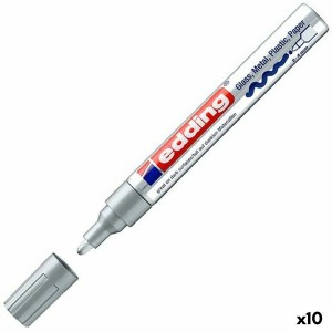 Permanent marker Edding 750 Silver 10 Units 2-4 mm (10 Units)