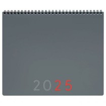 Planificateur annuel Finocam Gris Papier 25 x 20 cm 2025