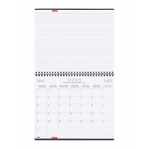 Yearly planner Finocam Grey Paper 25 x 20 cm 2025