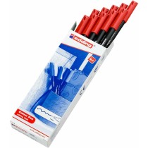 Felt-tip pens Edding 1200 Red (10 Units)