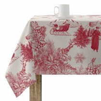 Stain-proof resined tablecloth Belum Christmas Toile 300 x 140 cm