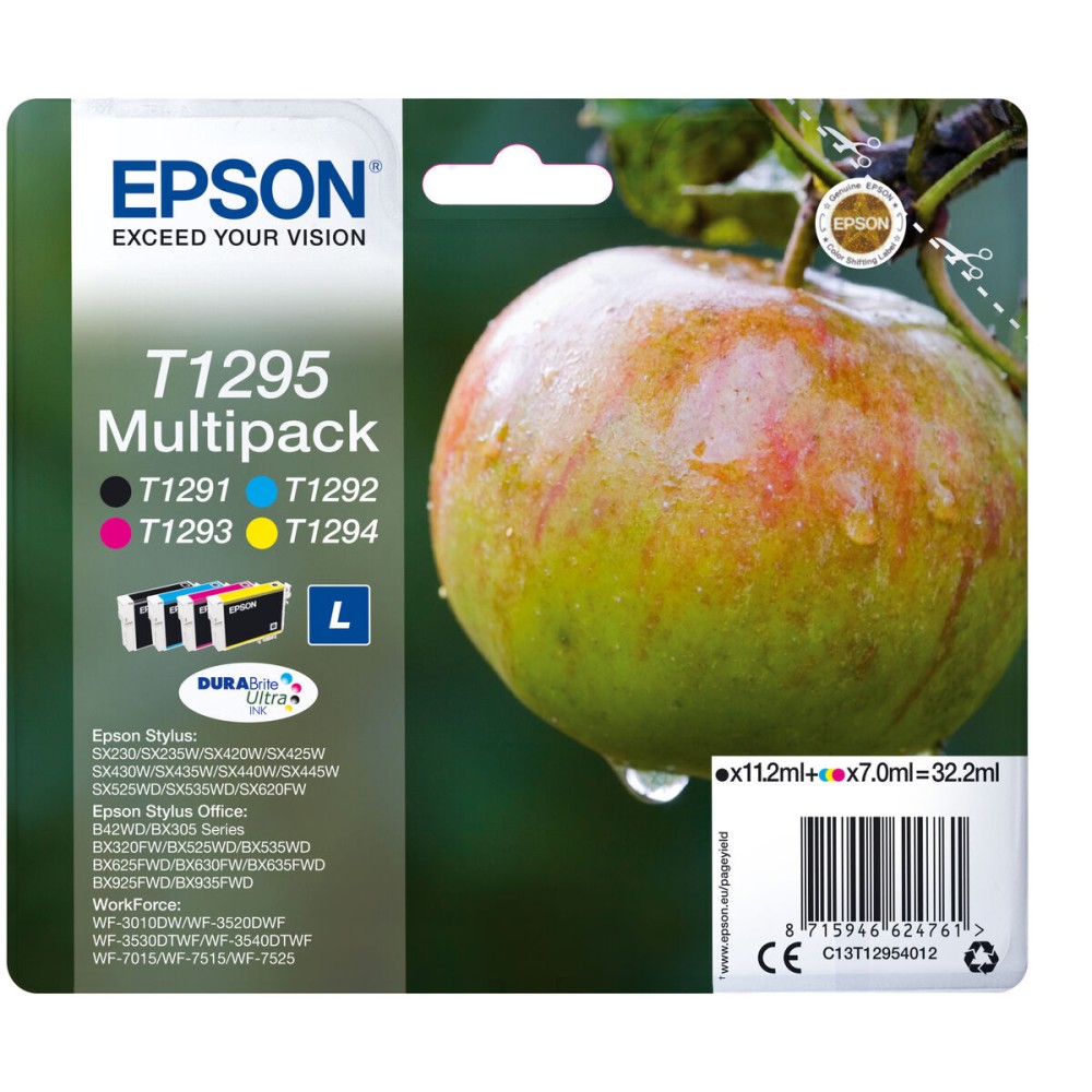 Original Tintenpatrone Epson T1295 Schwarz