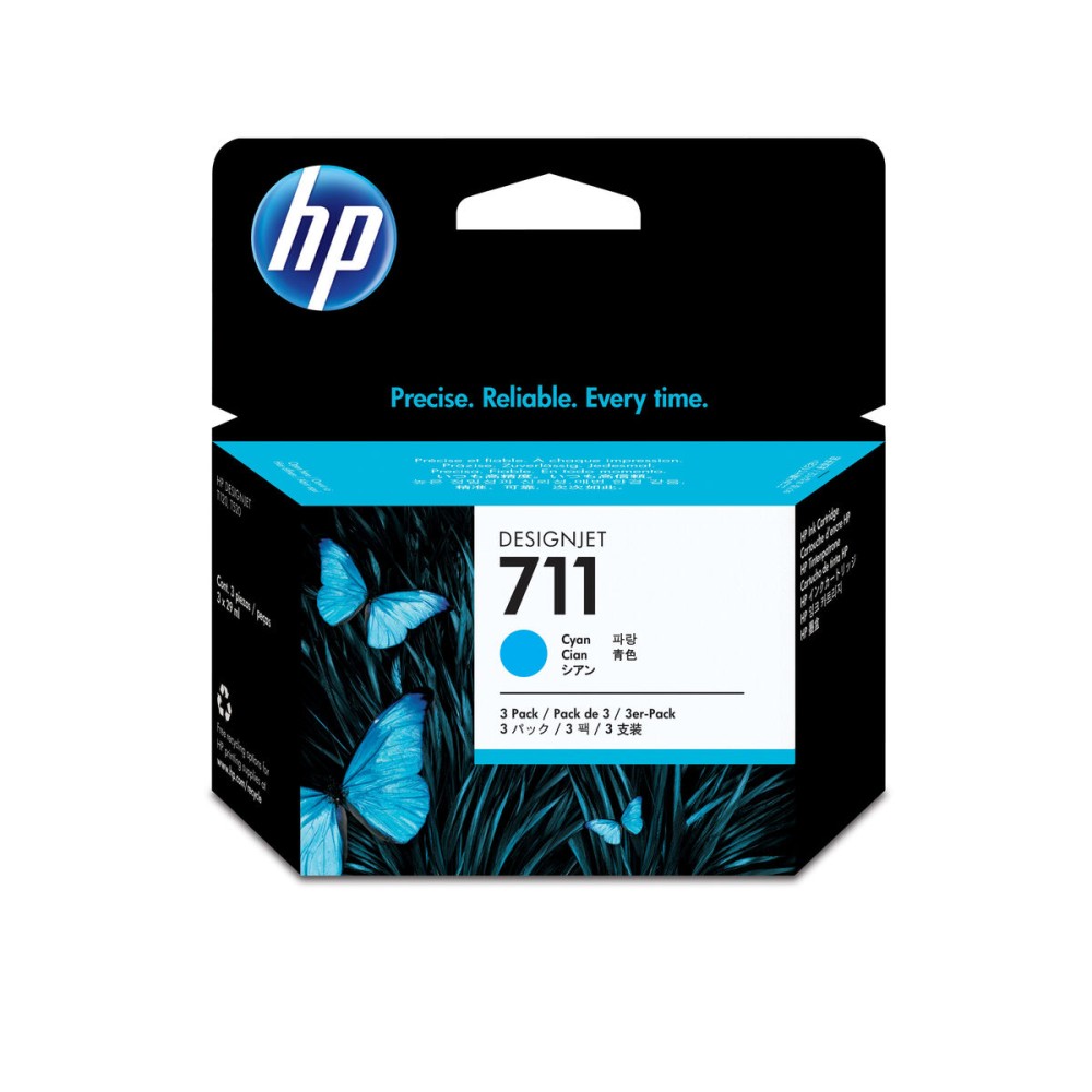 Cartouche d'encre originale HP CZ134A Cyan