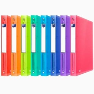 Ring binder Oxford Urban Multicolour A4 10 Pieces