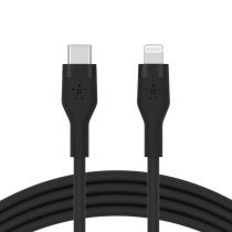 Câble USB-C vers Lightning Belkin CAA009BT1MBK Noir 1 m (1 Unité)