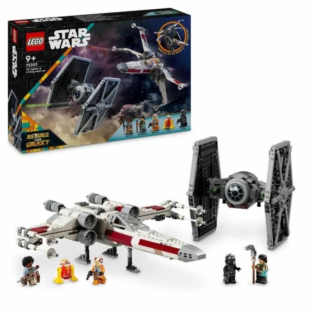 Set de construction Lego 75393 TIE Fighter and X-Wing Combiner Multicouleur