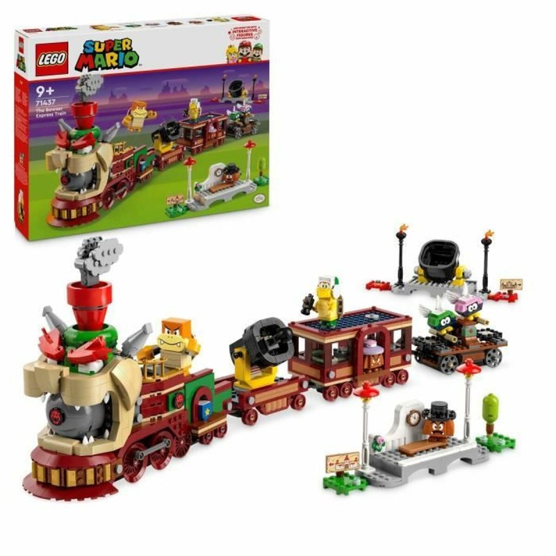 Konstruktionsspiel Lego 71437 Bowser's Express Train Bunt