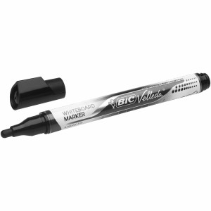 Filzstift Bic Velleda Schwarz (12 Stücke)