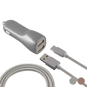 Ladegerät fürs Auto KSIX USB