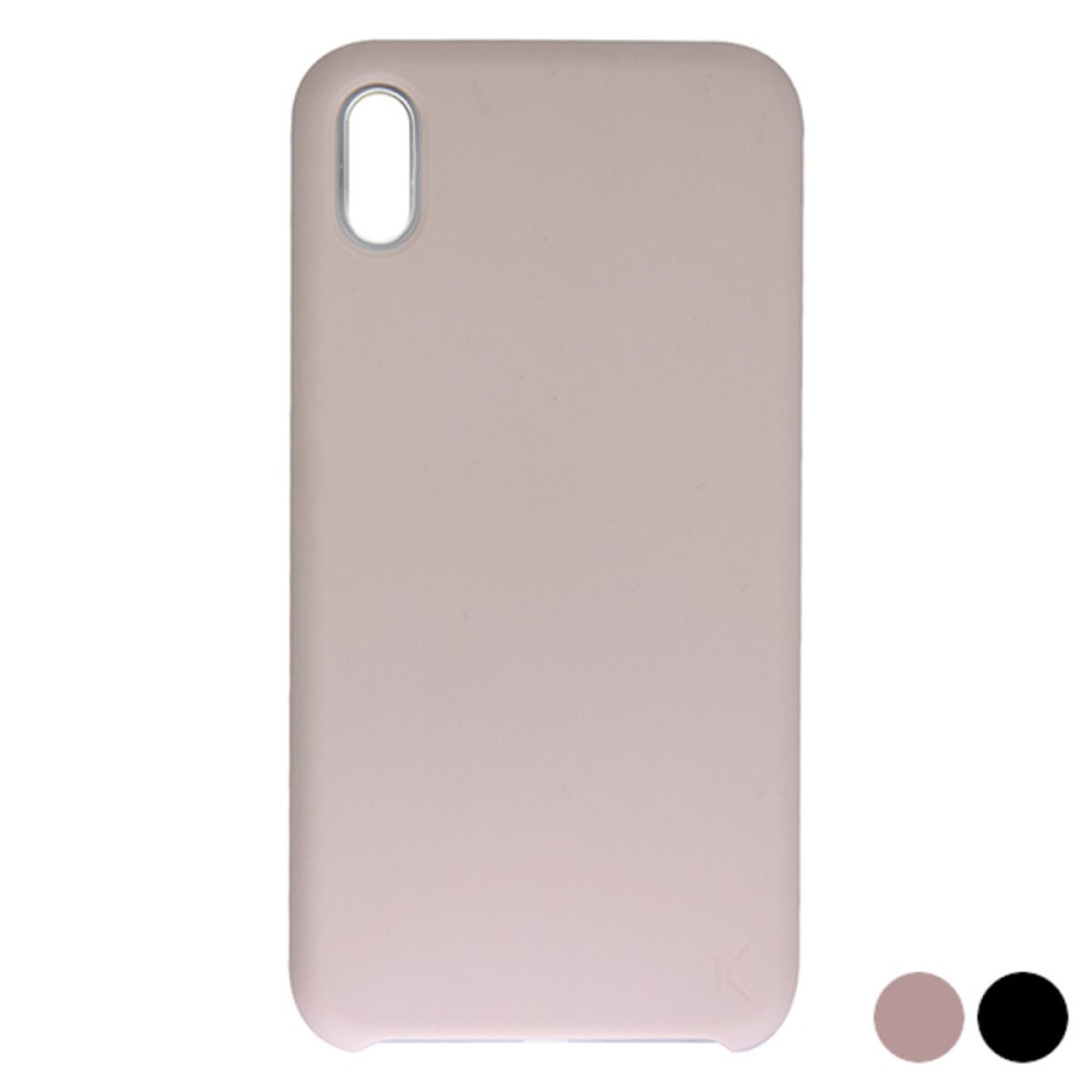 Protection pour téléphone portable iPhone XS Max KSIX Soft Silicone