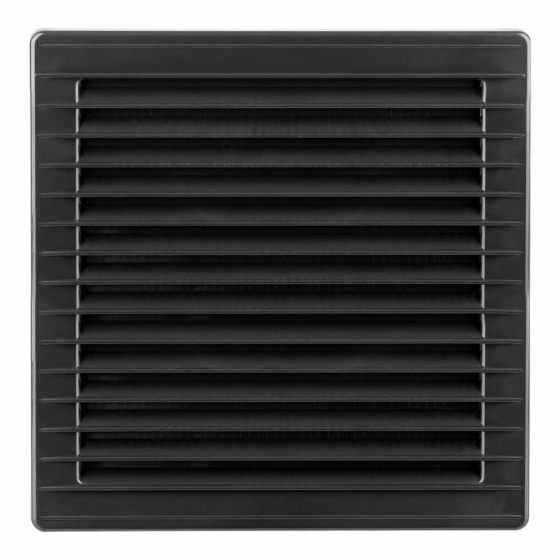 Ventilation grille EDM 87730 Anthracite 17 x 17 cm Mosquito net