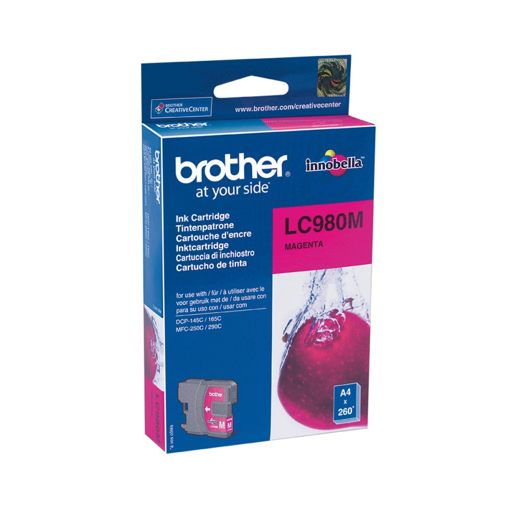 Cartouche d'encre originale Brother LC-980M Magenta