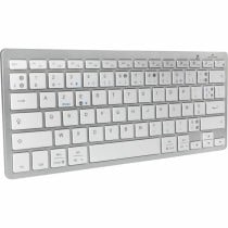 Bluetooth-Tastatur Bluestork KB-MINI-PC-MAC/FR Azerty Französisch Weiß