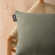 Housse de coussin Belum Waffle Vert 30 x 50 cm