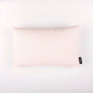 Housse de coussin Belum Waffle Rose 30 x 50 cm