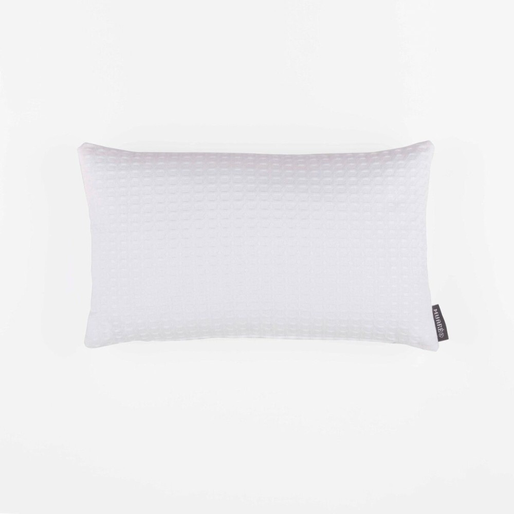 Housse de coussin Belum Waffle Blanc 30 x 50 cm